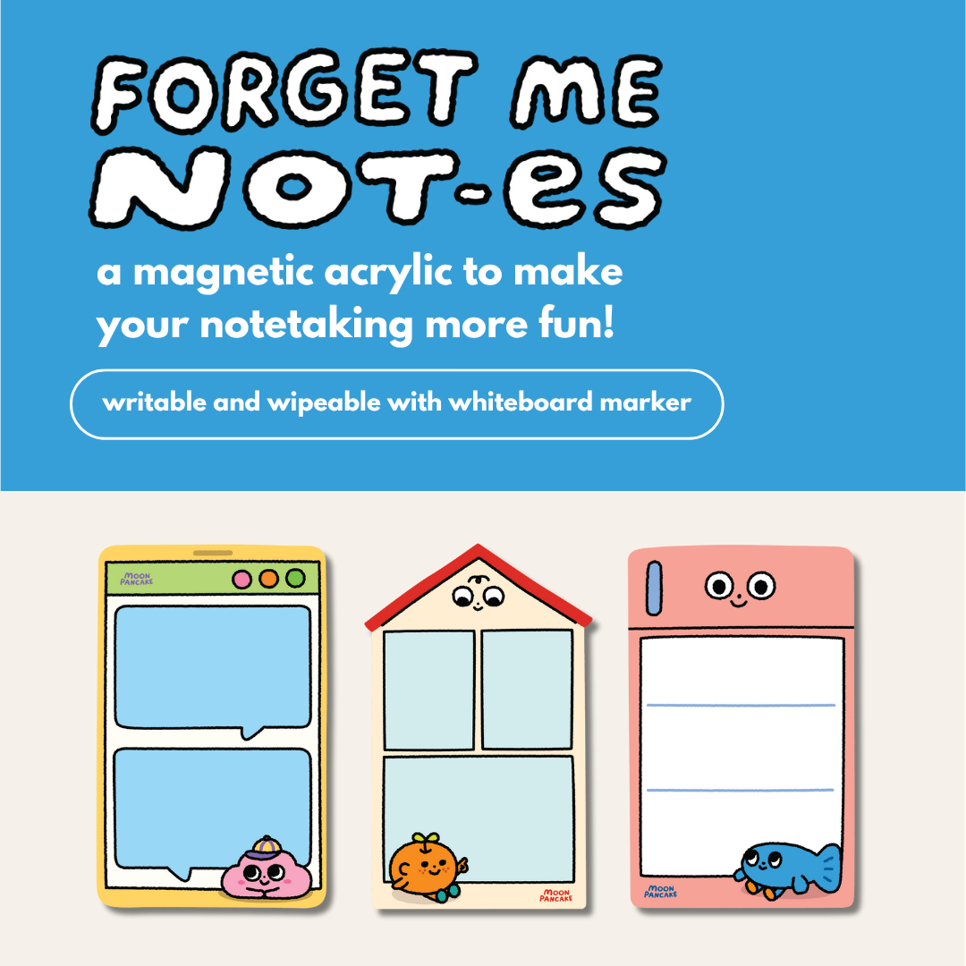 Forget Me Not-es (Notes Magnet)- Kikan's Fridge - Image 3