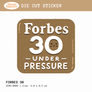 Die Cut Sticker (Stiker Koper) - Forbes 30