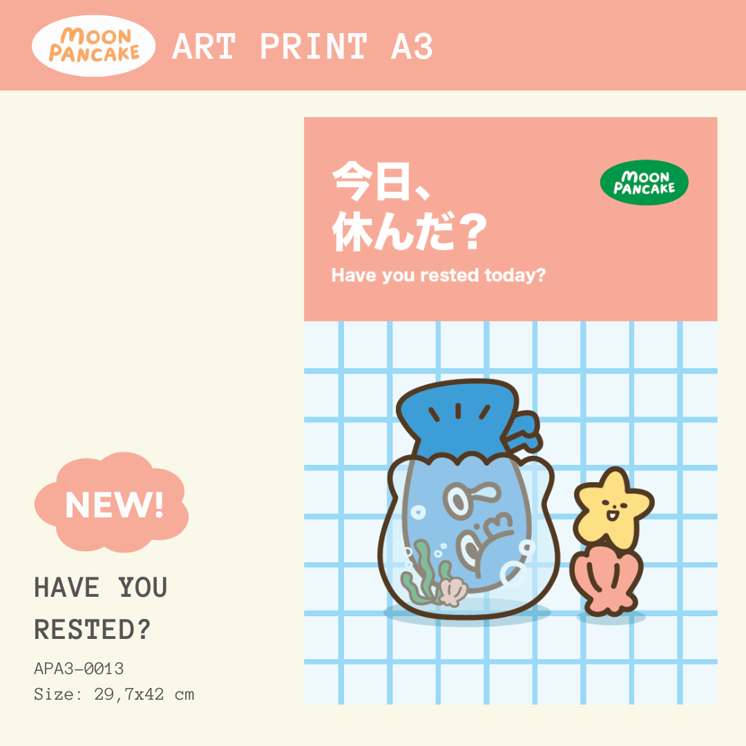 Art Print A3 - Have You Rested