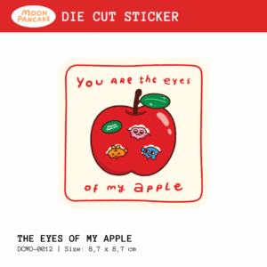 Die Cut Sticker (Stiker Koper) - The Eyes of My Apple