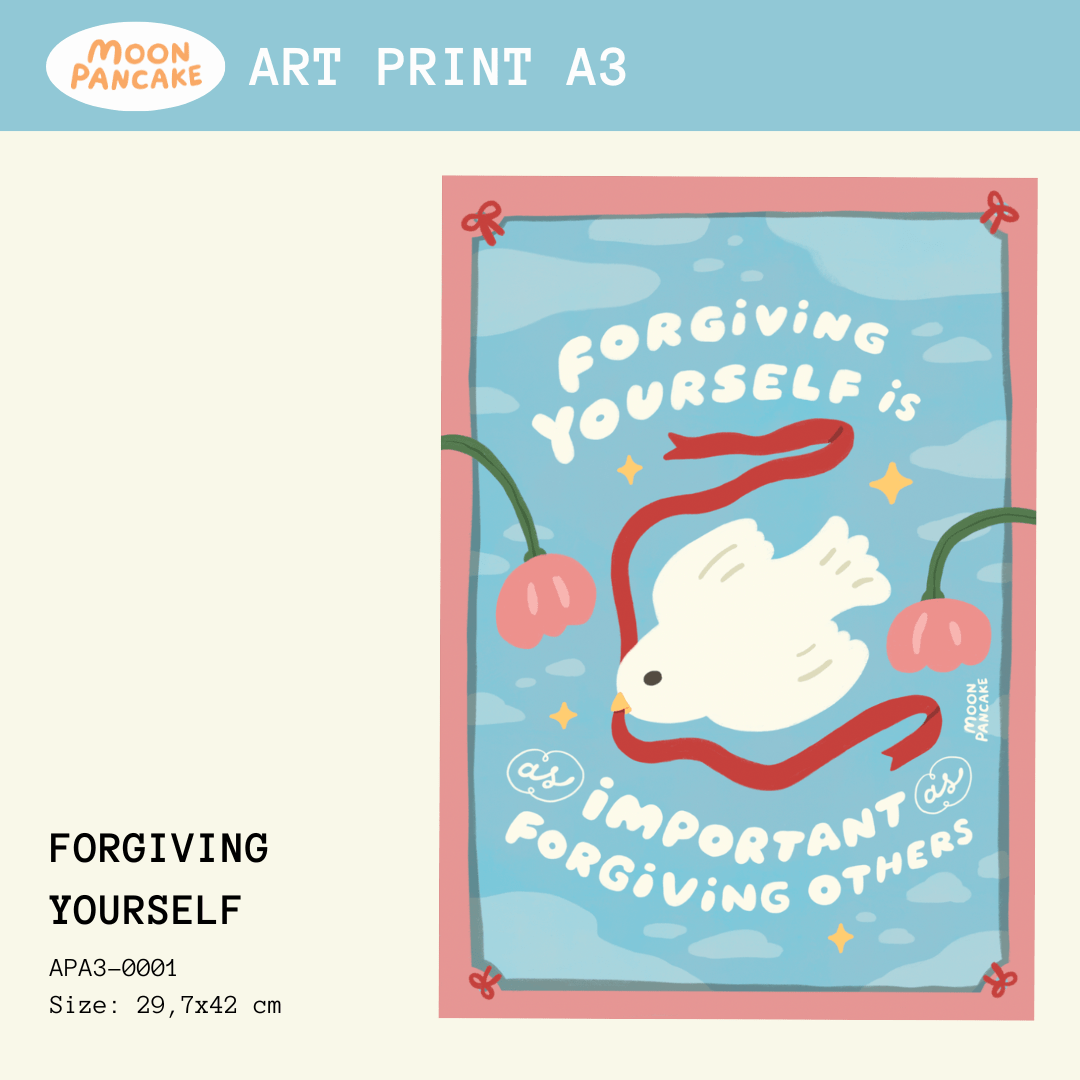 Art Print A3 - Forgiving Yourself