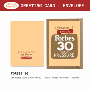 Greeting Card - Forbes 30