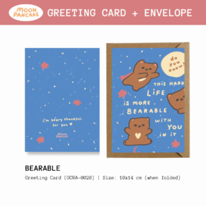 Greeting Card - Bearable