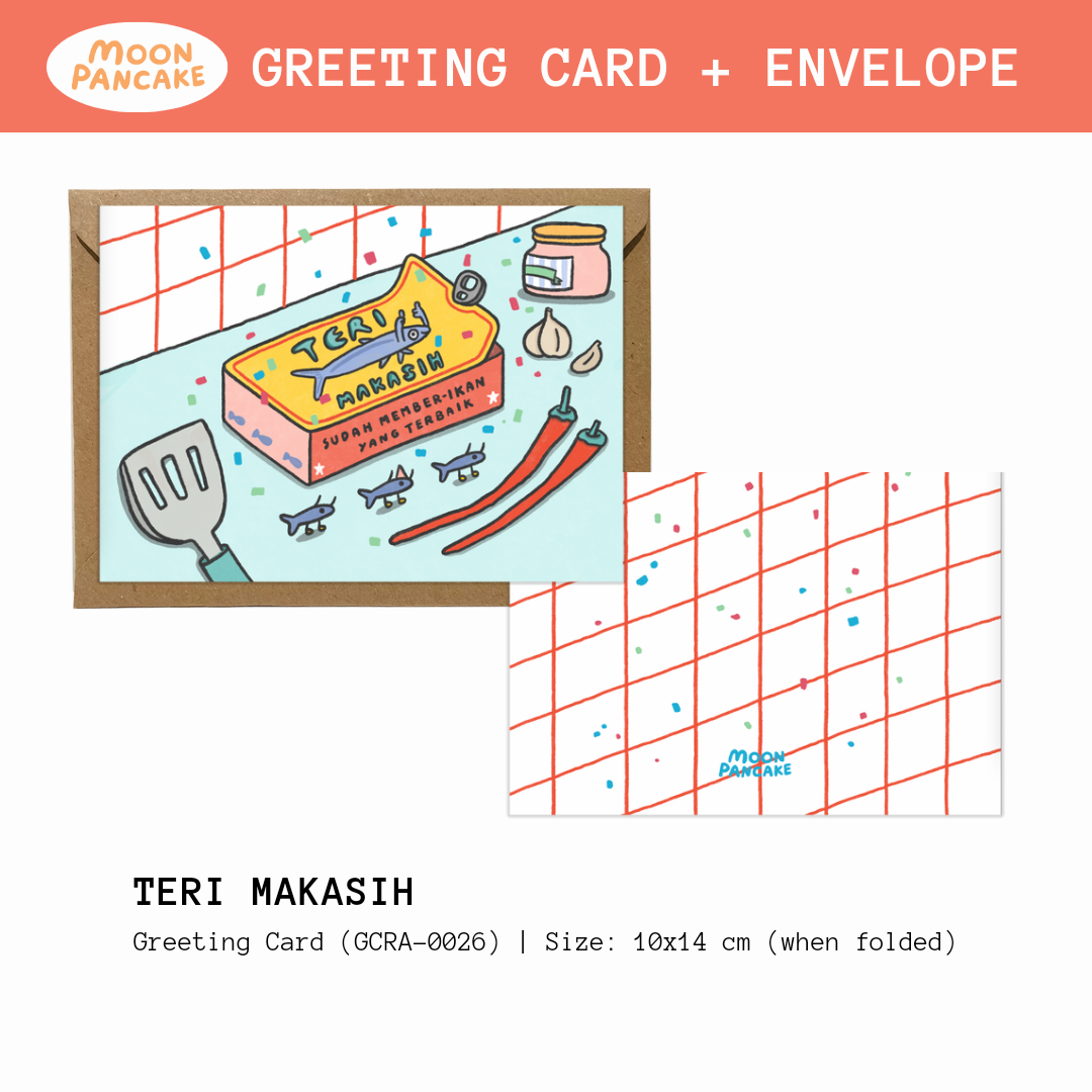 Greeting Card - Teri Makasih