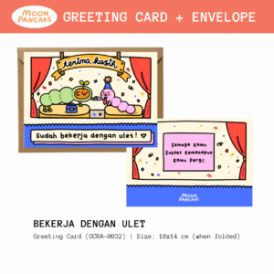 Greeting Card - Bekerja Dengan Ulet