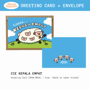Greeting Card - Cie Kepala Empat