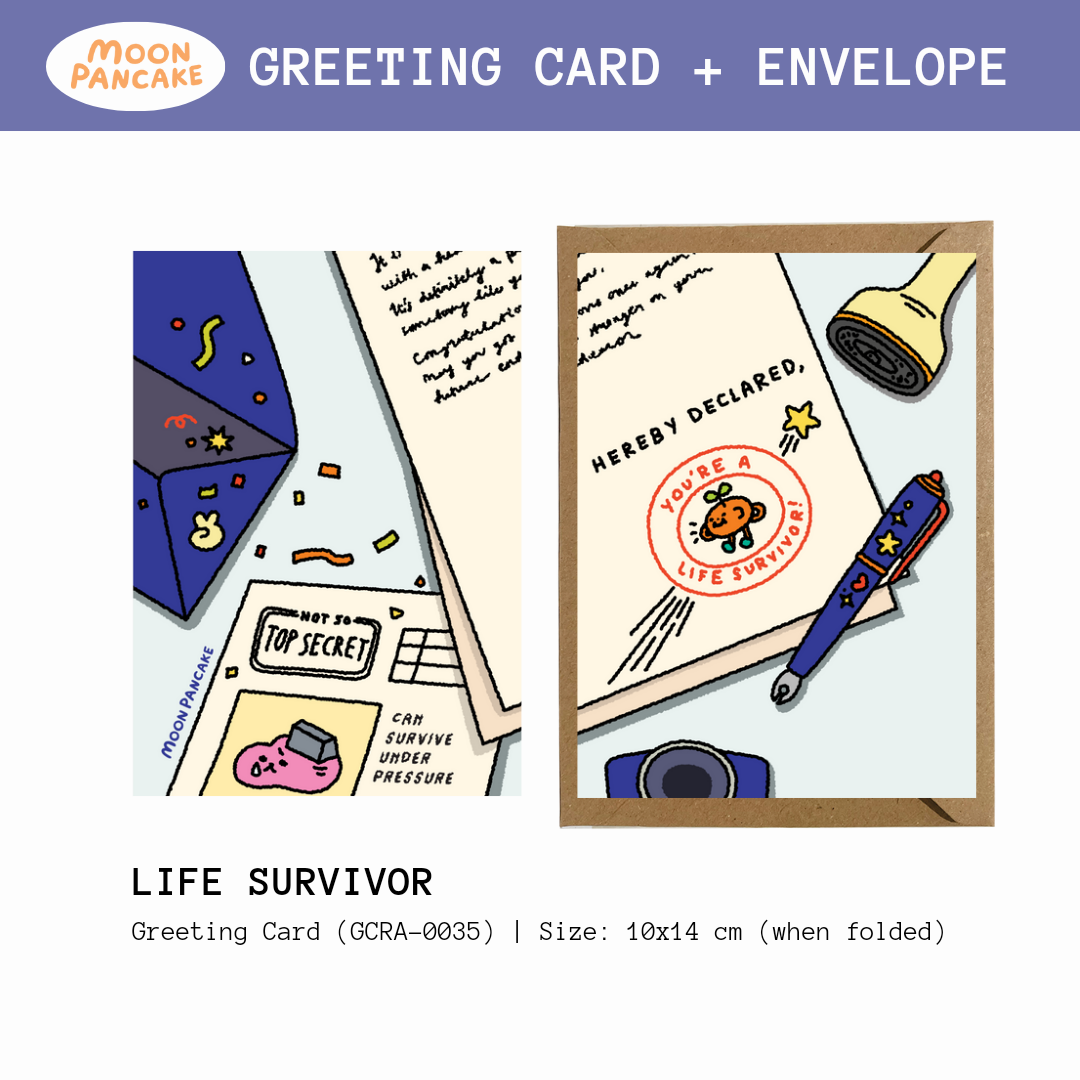Greeting Card - Life Survivor