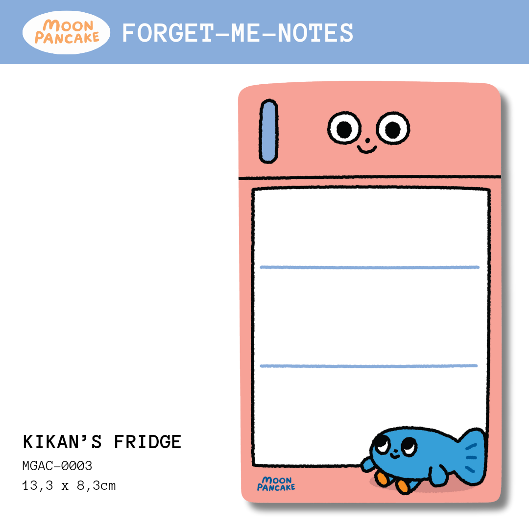 Forget Me Not-es (Notes Magnet)- Kikan's Fridge