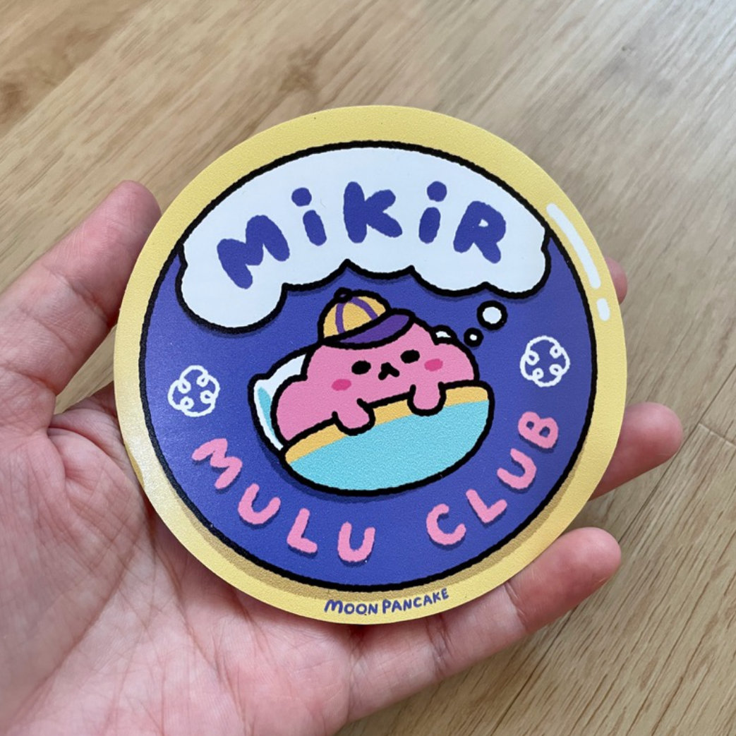 Die Cut Sticker (Stiker Koper) - Mikir Mulu Club - Image 2