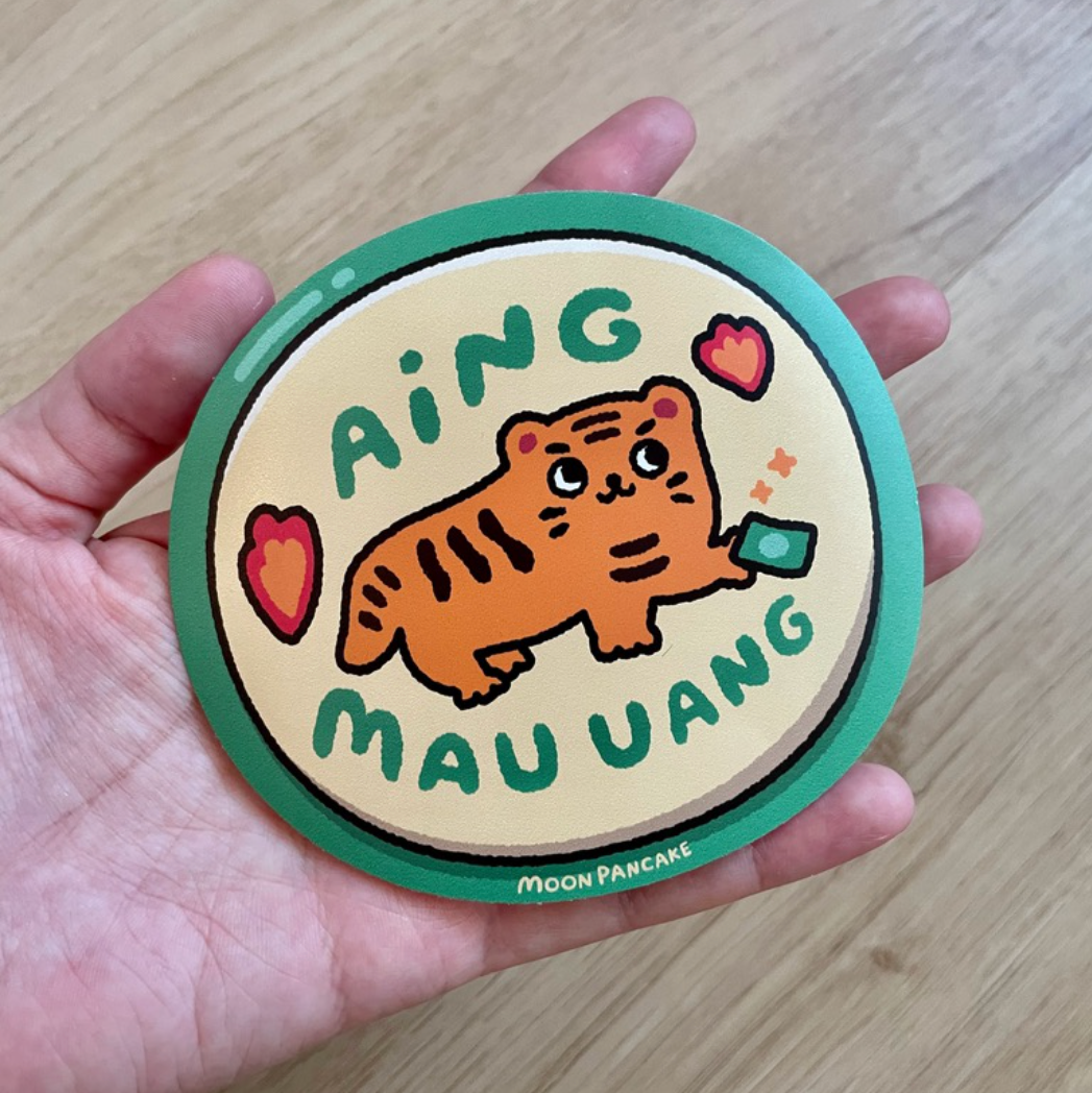 Die Cut Sticker (Stiker Koper) - Aing Mau Uang - Image 2