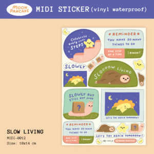 Midi Sticker - Slow Living Series