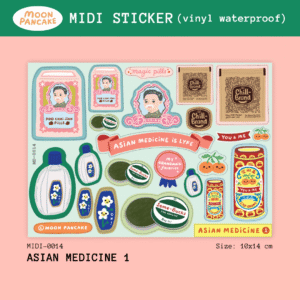 Midi Sticker - Asian Medicine 1