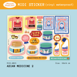 Midi Sticker - Asian Medicine 2