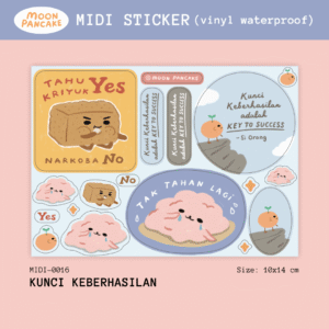 Midi Sticker - Kunci Keberhasilan