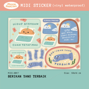 Midi Sticker - Berikan yang Terbaik
