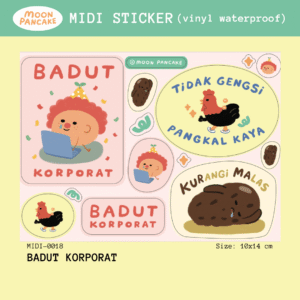 Midi Sticker - Badut Korporat