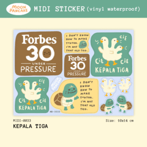 Midi Sticker - Kepala Tiga
