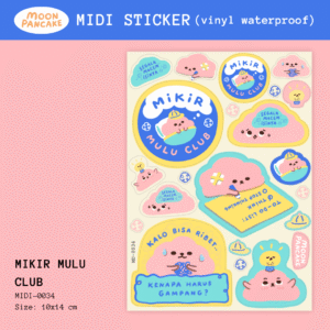 Midi Sticker - Mikir Mulu