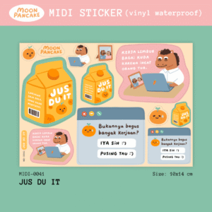 Midi Sticker - Jus Du It