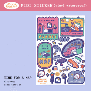 Midi Sticker - Nap