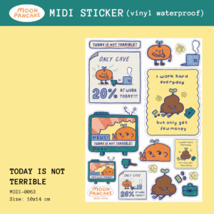 Midi Sticker - Today is Not Terrible