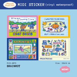 Midi Sticker - Brainrot