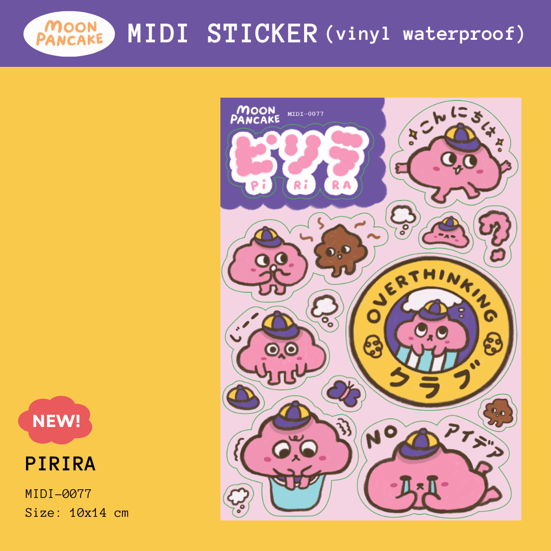 Midi Sticker - Konnichiwa Pirira