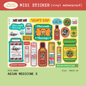 Midi Sticker - Asian Medicine 3