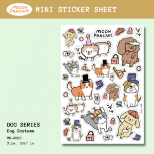 Mini Sticker - Dog Costume