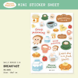 Mini Sticker - Breakfast