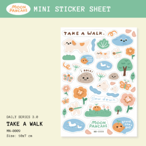 Mini Sticker - Take a Walk