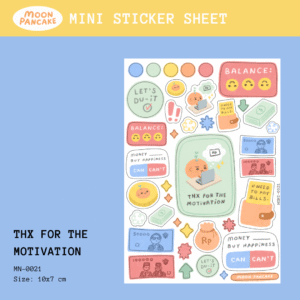 Mini Sticker - Thx for The Motivation