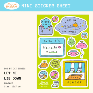 Mini Sticker - Let Me Lie Down